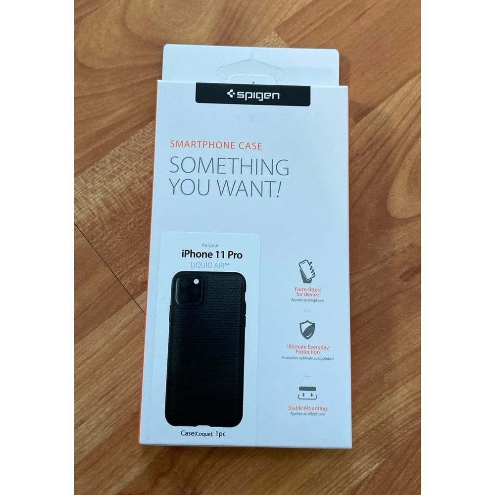 Spigen I Phone 11 Pro‎ Black Cell Phone Cover
